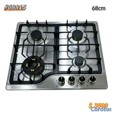 cocina - estufa de tope empotrable en acero inoxidable  2