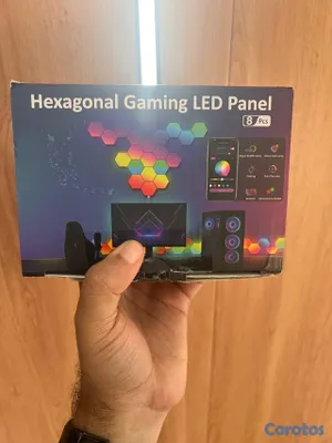 otros electronicos - luces led hexagonal gamer  4