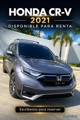 jeepetas y camionetas - Honda-CRV 2021 para renta !  4