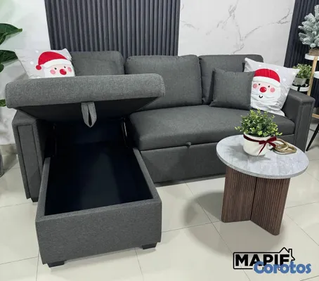 muebles y colchones - SOFA CAMA IMPORTADO  2