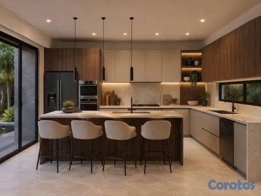 casas - CASA MODERNA EN PROYECTO CERRADO – SANTIAGO 9