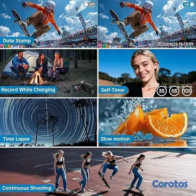 camaras y audio - 📹 Videocámara 8K Ultra HD 88MP | Zoom 18X Visión Nocturna Micrófono Incluido 📷 7