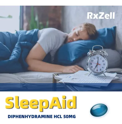 Salud y Equipamiento Médico - Rxzell Sleep Aid Difenhidramina Hcl 50 Mg 220 Capsulas Bland 5