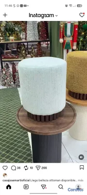 muebles y colchones - Otomanes elegante   2