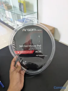 Mouse Pad Argom Tech AC22 con Gel – Soporte Ergonómico para Muñeca