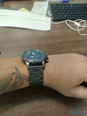 joyas, relojes y accesorios - Reloj Fossil Nate Chronograph JR1478 Original 2
