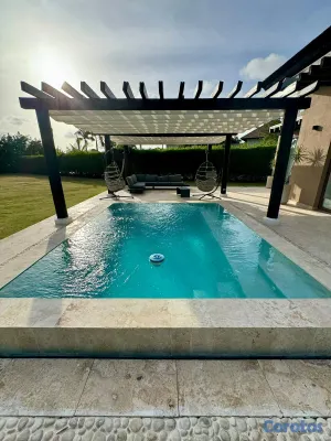 casas vacacionales y villas - Hermosa Villa en Green Village Cap Cana Disponible Renta Vacacional y Fija  2