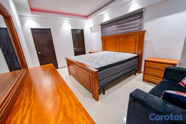 apartamentos - Alquiló apartamento totalmente amueblado de 3 habi 6