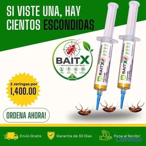 BaitX - Cebo en Gel que elimina Cucarachas desde la Colonia 
