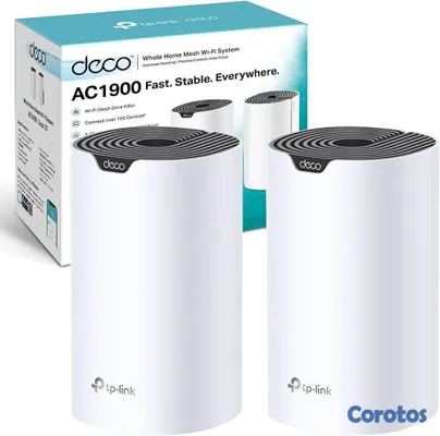 otros electronicos - ROUTER DECO S7 (2-PACK) TP-LINK, AC1900, WI-FI 5 (802.11AC), 1.9 GBPS (600 MBPS  3