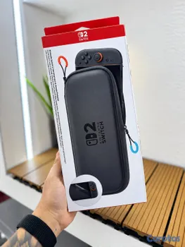 consolas y videojuegos - stuche Original Nintendo Switch 2 + Protector de P