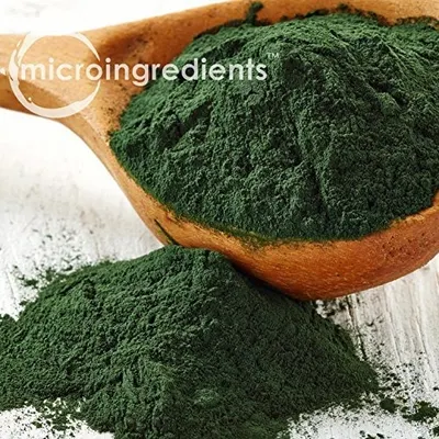Salud y Equipamiento Médico - Espirulina Organica En Polvo - Micro Ingredients - 1 Lb 4
