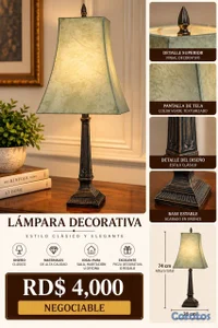 LÁMPARA DECORATIVA -  (NEGOCIABLE)