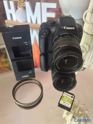 camaras y audio - Se vende Canon T5 + Lente 18-55MM 6