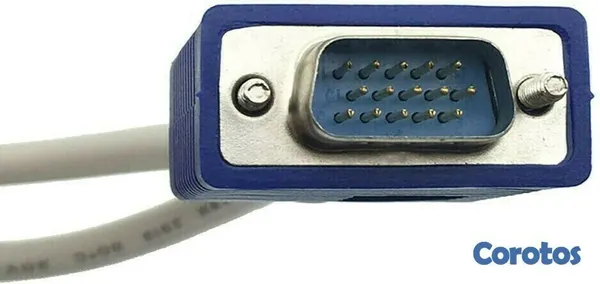 computadoras y laptops - Splitter vga proyecta videos a dos monitores en alta calidad 3