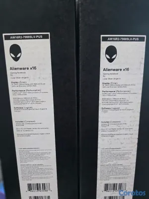 computadoras y laptops - Dell Alienware X16 r2 Intel core ultra 7 155H 1TB 16gb ram RTX4070 nueva sellada 2