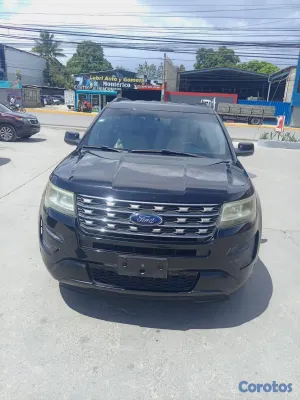 jeepetas y camionetas - Yipeta Ford Explorer Negras Flex Fuel Años 2016 10