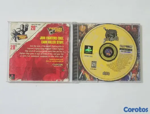 consolas y videojuegos - X-Men vs. Street Fighter de PlayStation 1 (PS1)  3