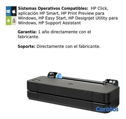 impresoras y scanners - IMPRESORA (PLOTTER) HP DESIGNJET T250 24 PULGADAS LARGE-FORMAT PRINTER 4
