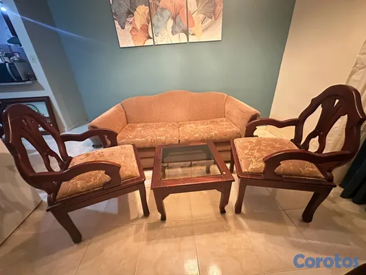 muebles y colchones - Vendo muebles con su sillas y mesita  2