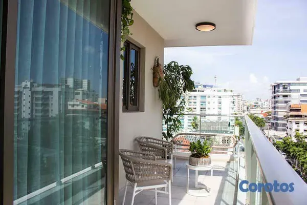 apartamentos - alquiler de apartamento en piantini 2