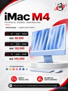 computadoras y laptops - IMAC M4 24" NUEVAS SELLADAS 