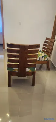 muebles y colchones - Dos butacas de caoba 4