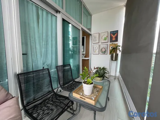apartamentos - Se alquila, Apartamento 2Hab Amueblado Fino c/Pisc 3