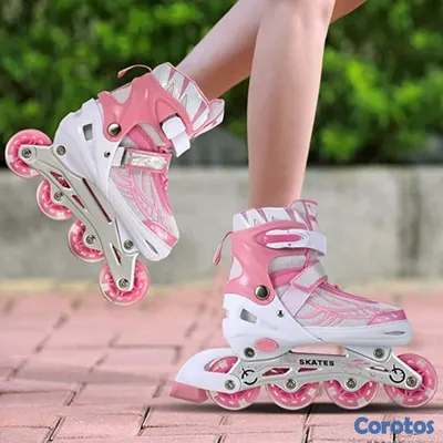 Artículos Deportivos - Patines lineales ajustables  5