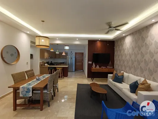 apartamentos - DEPARTAMENTO EN RENTA ANUAL, CAP CANA, CIUDAD LAS  13