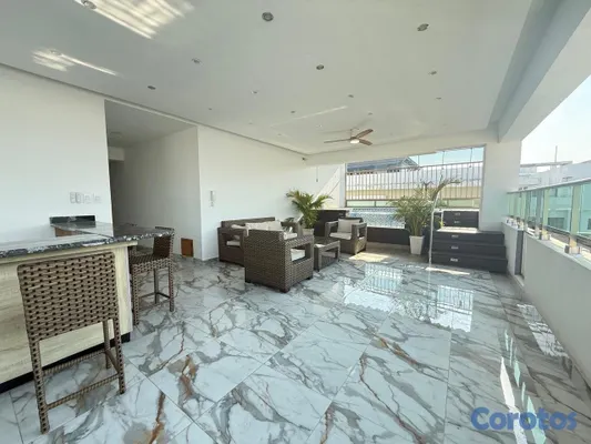 apartamentos - vendo PH renacimiento tres habitaciones con baño tres parqueos terraza privada  8