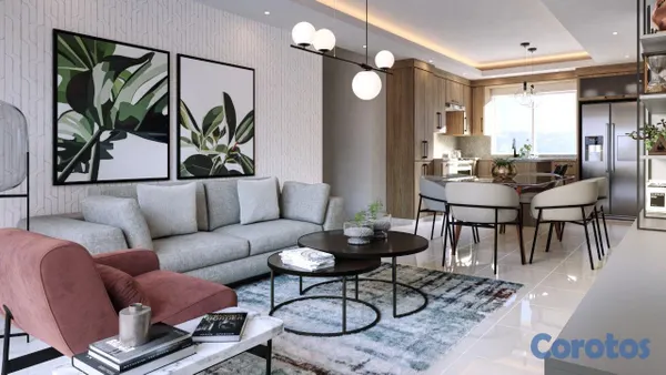 apartamentos - Apartamentos en venta en Los Álamos, Santiago | Residencial  Las Camelias 2