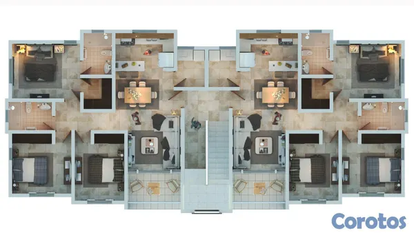apartamentos - Apartamento de Venta En Santiago De Los Caballeros 10