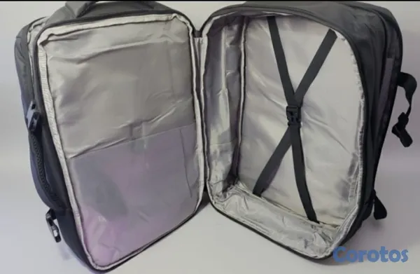 ropa para mujer - Mochila expandible multifuncional con compartimento para laptop y ropa  10