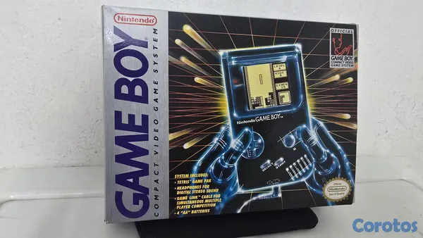 consolas y videojuegos - Game boy Classic completo en Caja Original  7