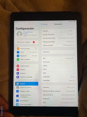 celulares y tabletas - Apple iPad 5ta generación (9.7 pulgadas, Wi-Fi, 32GB) - Gris espacial + Case  4