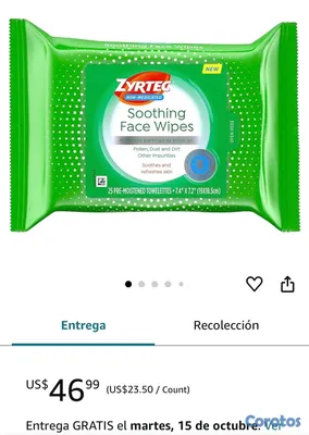 salud y belleza - toallas desmaquillantes. 4