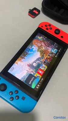 consolas y videojuegos - NINTENDO SWITCH CON MAGIA 512 de SD 17000 NEGOCIAB 7