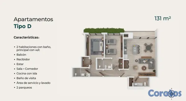 apartamentos - Apartamentos de lujo en Los Cacicazgos, Santo Domingo 7