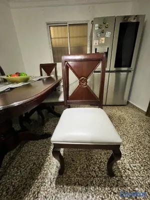 muebles y colchones - Juego de comedor en caoba 4