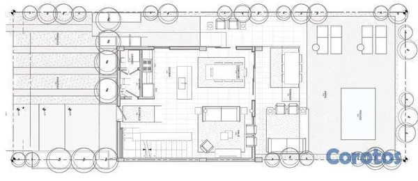 casas vacacionales y villas - En venta de lujosa villa de 3 habitaciones en Vista Cana 7