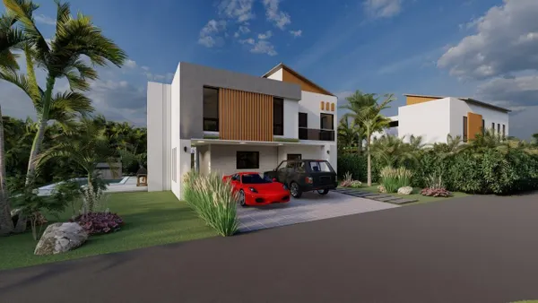 casas vacacionales y villas - Villas en Metro Country Club, Juan Dolio, entorno de lujo  9