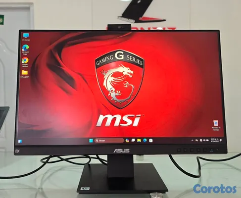 computadoras y laptops - Monitor Asus sin Bordes 24 Pulg hdmi trae Camara de fabrica  2