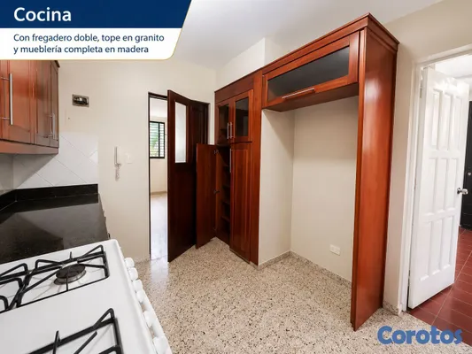 apartamentos - Apartamento en 1er nivel de 3 habitaciones en vent 5