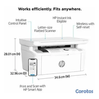 impresoras y scanners - IMPRESORA HP LASERJET MFP M141W MULTIFUNCTION B/W  2