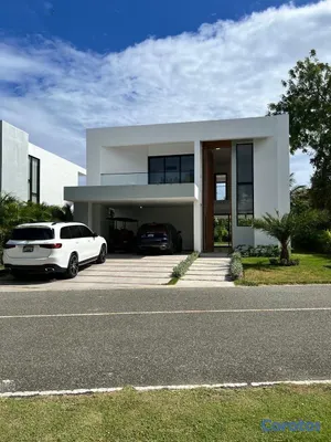 casas vacacionales y villas - villa de oportunidad de lujo playa nueva romana tres habitaciones con baño 4parq 5