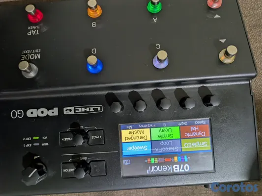 instrumentos musicales - Pedal Líne 6 Pod Go  9