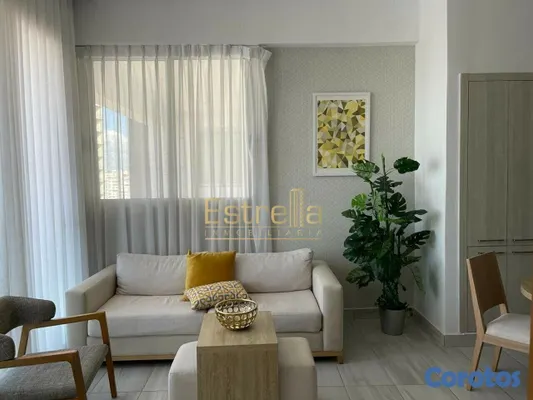 apartamentos - Apartamento en venta amueblado (69mts2) de 2 habitaciones.  Sector de Piantini 2