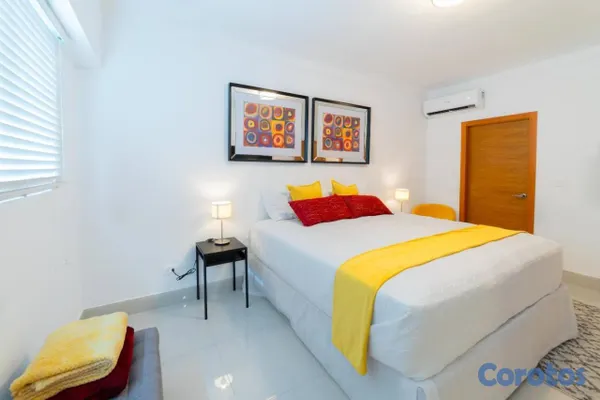 apartamentos - APARTAMENTO AMUEBLADO EN ALQUILER EN TORRE ARKHO I 5