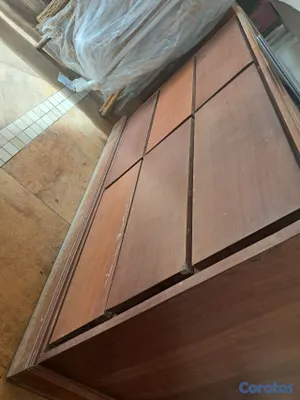 muebles y colchones - GAVETERO DEB6 GAVETAS, MADERA EN CAOBA, DETALLITOS DE PINTURA. 4